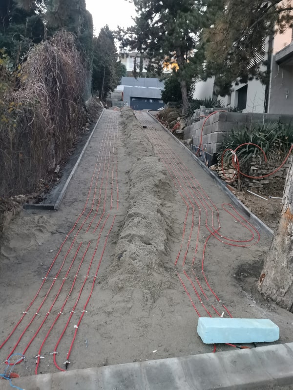 Gépkocsifeljáró fűtése